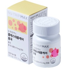 뉴트립 콜레스테롤케어 홍국 500 mg, 30정, 1개